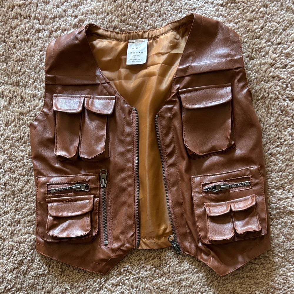 Amazon Brown Kids Costume Vest